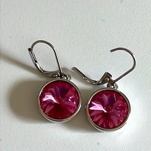 Touchstone Crystal by Swarovski Lulu earrings in Rose